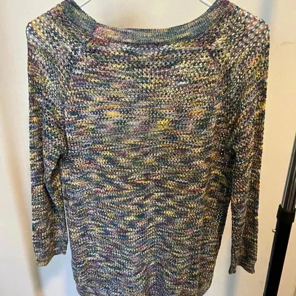 Christopher & Banks Multicolored Sweater A2 - Picture 3 of 4